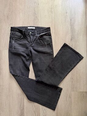 🖤Y2K Joes Jeans blk sz 26 Fit PROVOCATEUR intentional distress preloved🖤